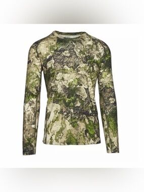 NWOT Men's Scheels Outfitters Fox River
Merino Long Sleeve Shirt Camo Size 2XL